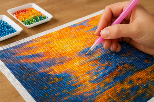 Finding Calm Through Creativity: Diamond Painting as a Form of Self-Care