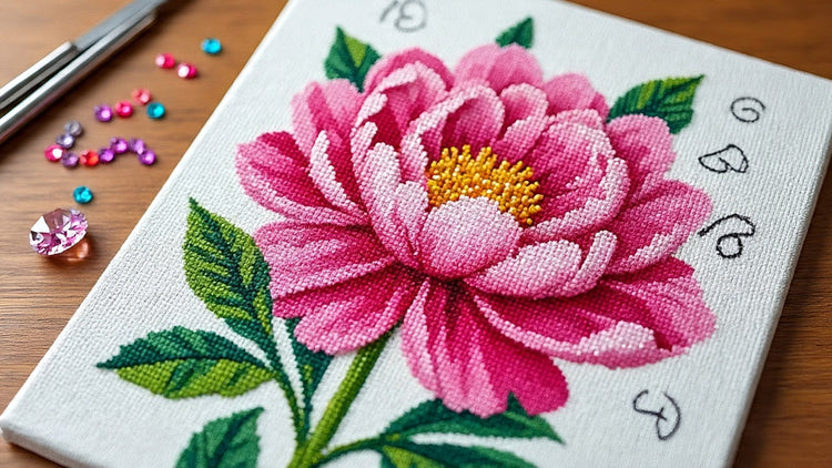 Flower Diamond Painting Kits