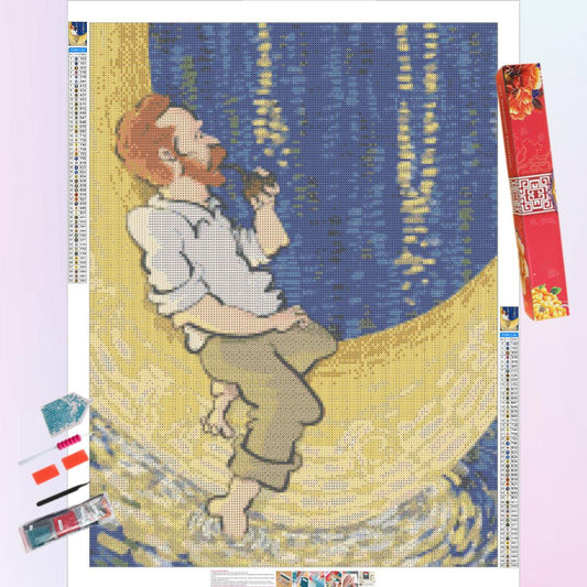 Van Gogh on the Moon River