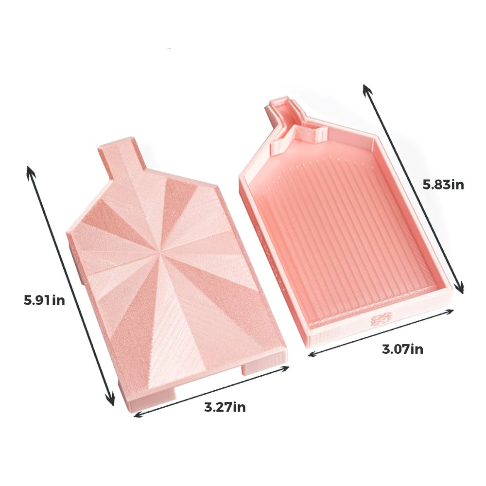 Large Pink Diamond Painting Tray