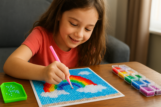 Diamond Painting: A Fun Way to Boost Kids’ Brainpower and Creativity