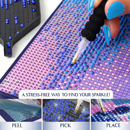 Diamond Painting for Beginners: The Ultimate Guide to Sparkle Your Stress Away