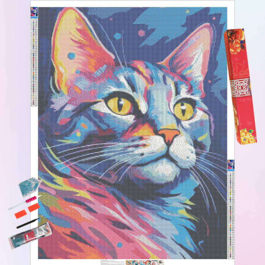 Art-inspired Cat