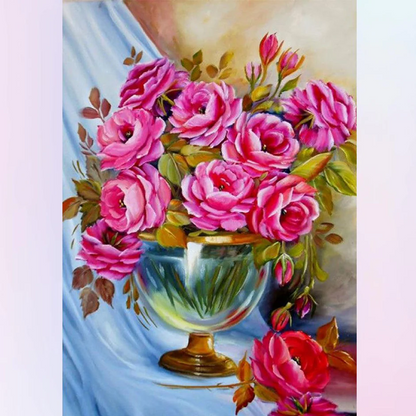 Fuchsia Peony Flower