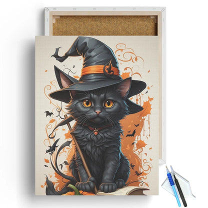 Halloween Witch Cat
