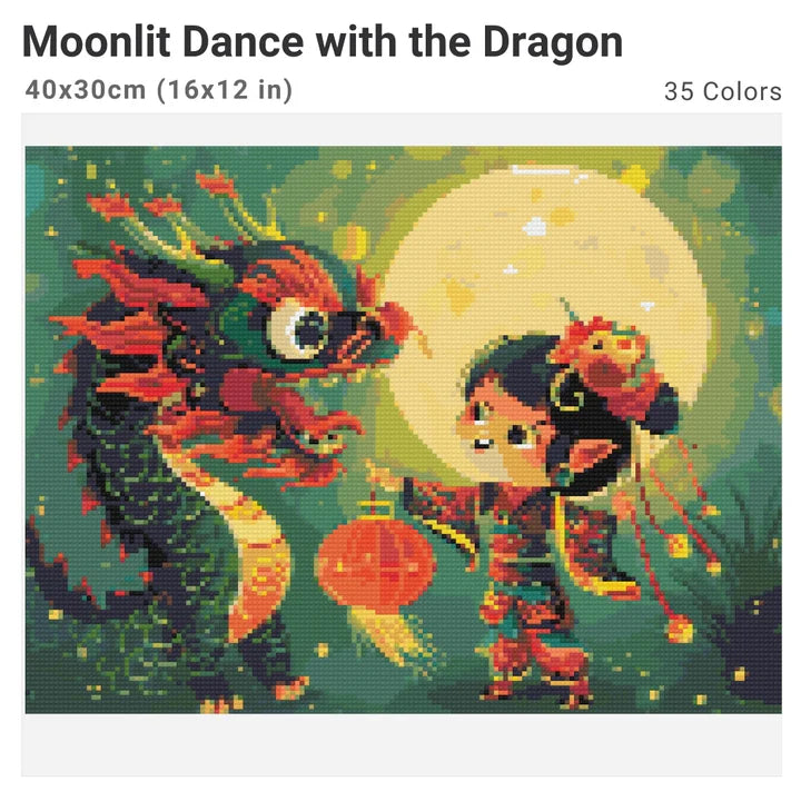 Moonlit Dance with the Dragon