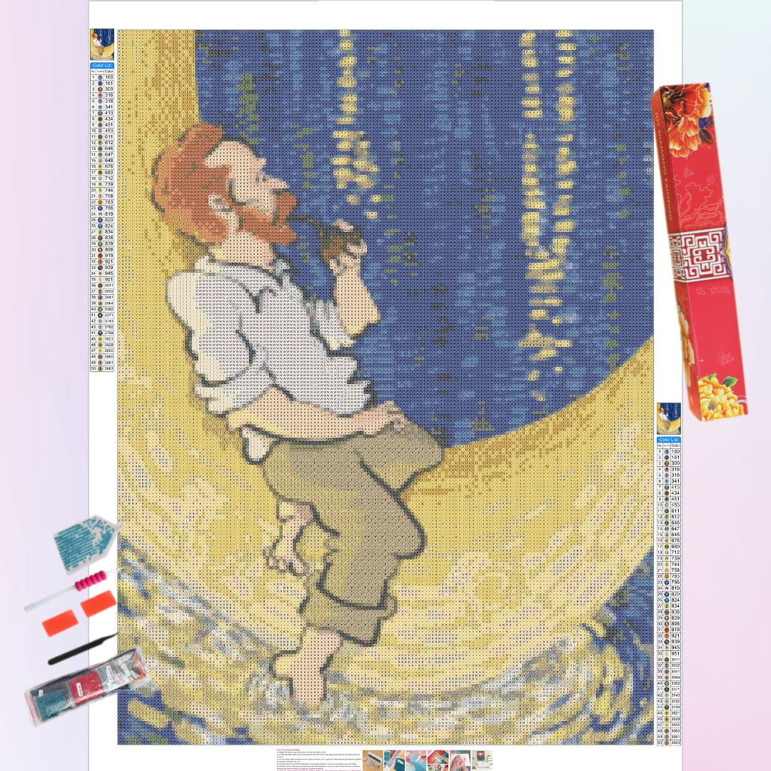 Van Gogh on the Moon River