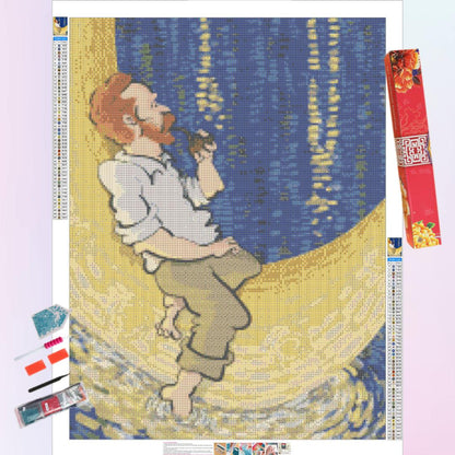 Van Gogh on the Moon River