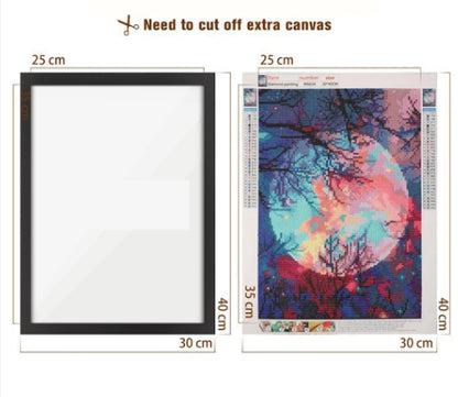 5 Colors Self-Adhesive Magnetic Frame Diy Diamond Painting Frame
