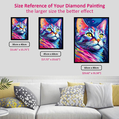 Art-inspired Cat