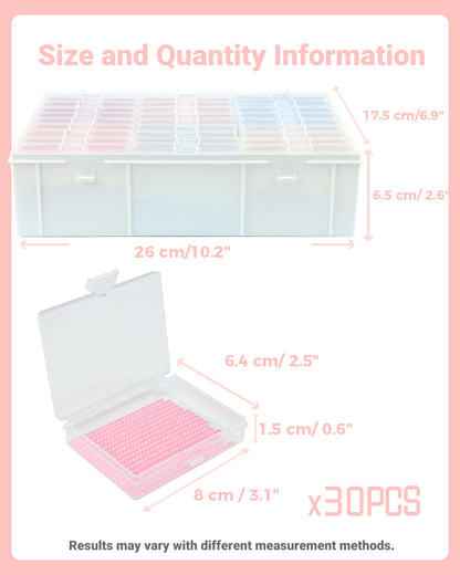 30-Pack Diamond Drill Organizer