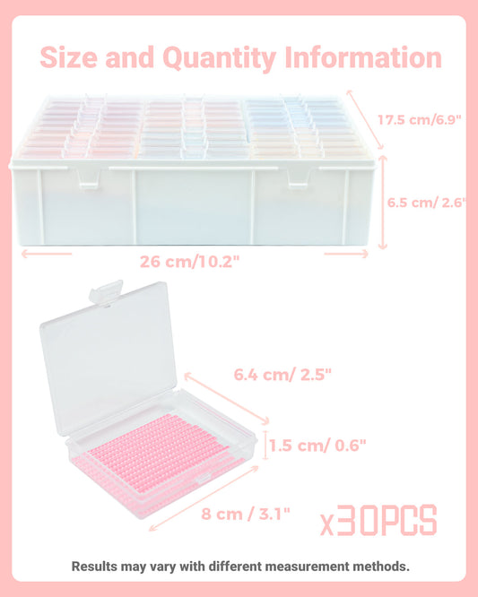 30-Pack Diamond Drill Organizer