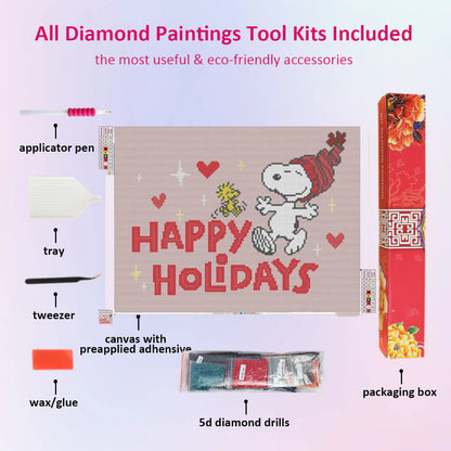 Snoopy Happy Holidays