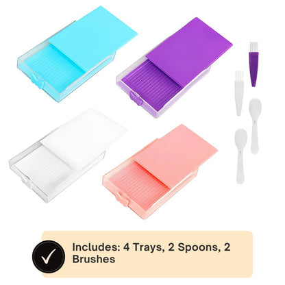 Diamond Painting Drill Tray (4 Pack)