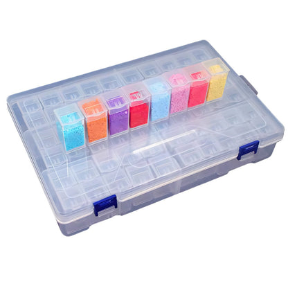 64-Grid Diamond Painting Organizer Box
