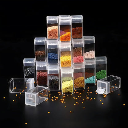 64-Grid Diamond Painting Organizer Box