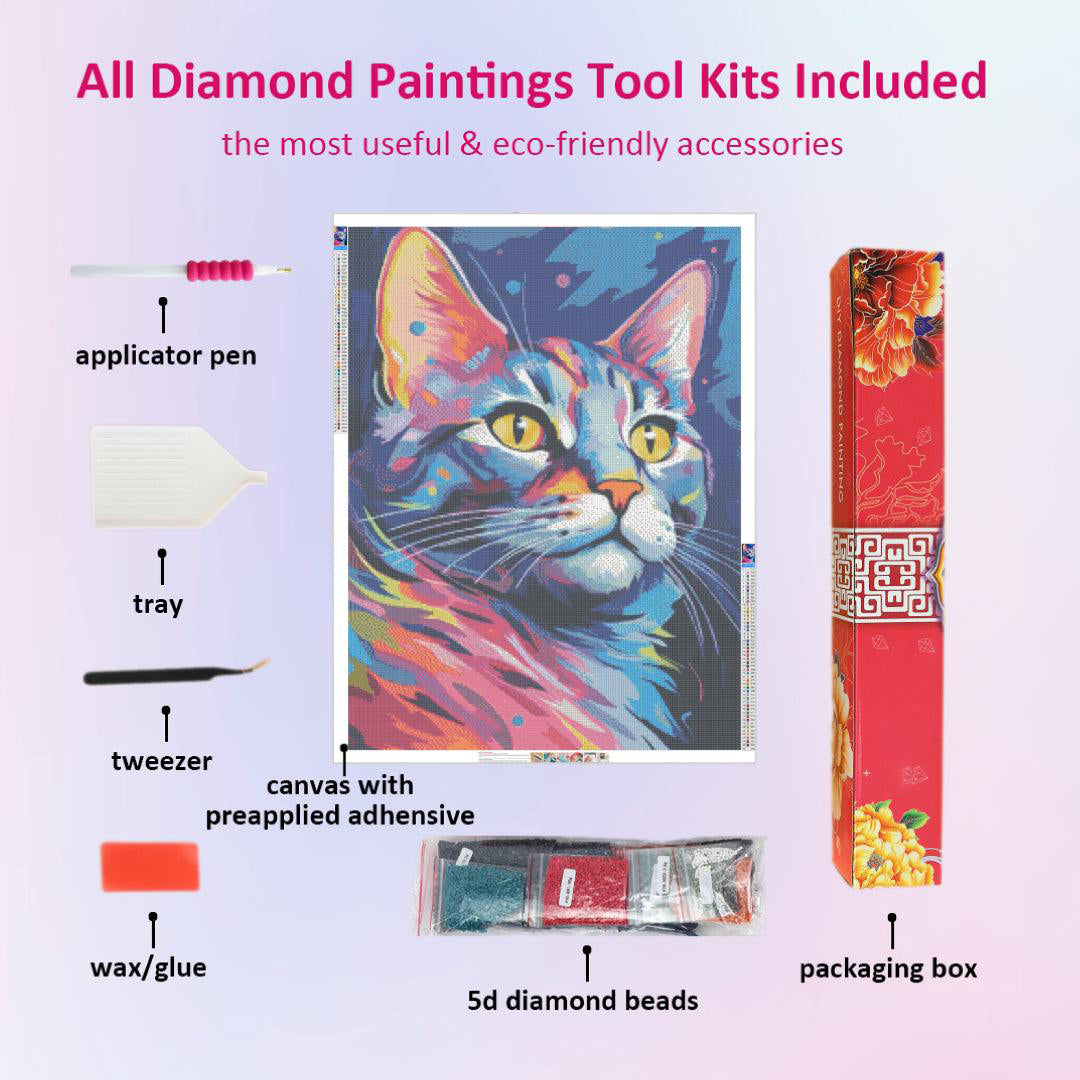Art-inspired Cat