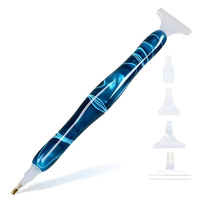 Blue Swirl Diamond Painting Pen