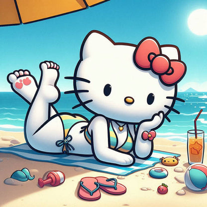 Summer Vacation Hello Kitty