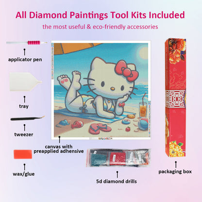 Summer Vacation Hello Kitty