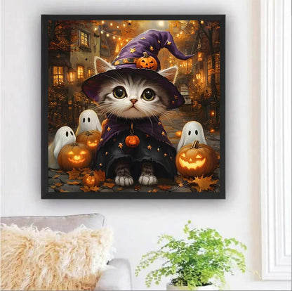 Cat Witch Halloween