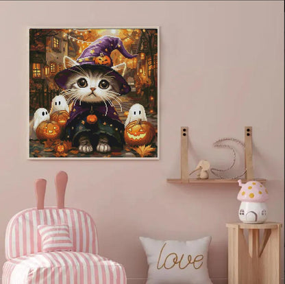 Cat Witch Halloween