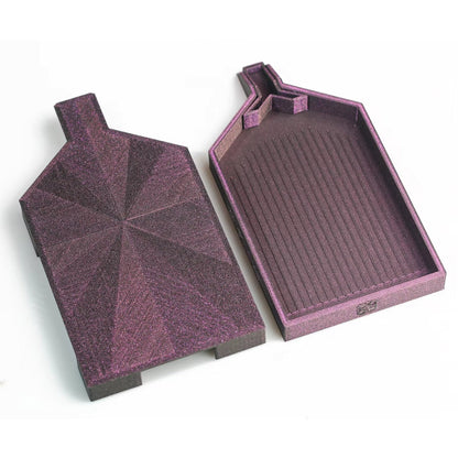 Large Dark Purple Diamond Painting Tray