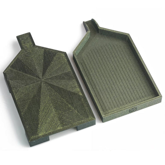 Large Green Diamond Painting Tray