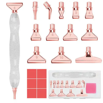 Rose Gold Diamond Painting Pen Set